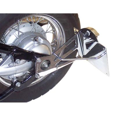 Držák SPZ pro Yamaha XVS 650 Drag Star,XVS 650 Drag Star Classic,XVS 1100 Drag Star,XVS 1100 Drag Star Classi - chrom